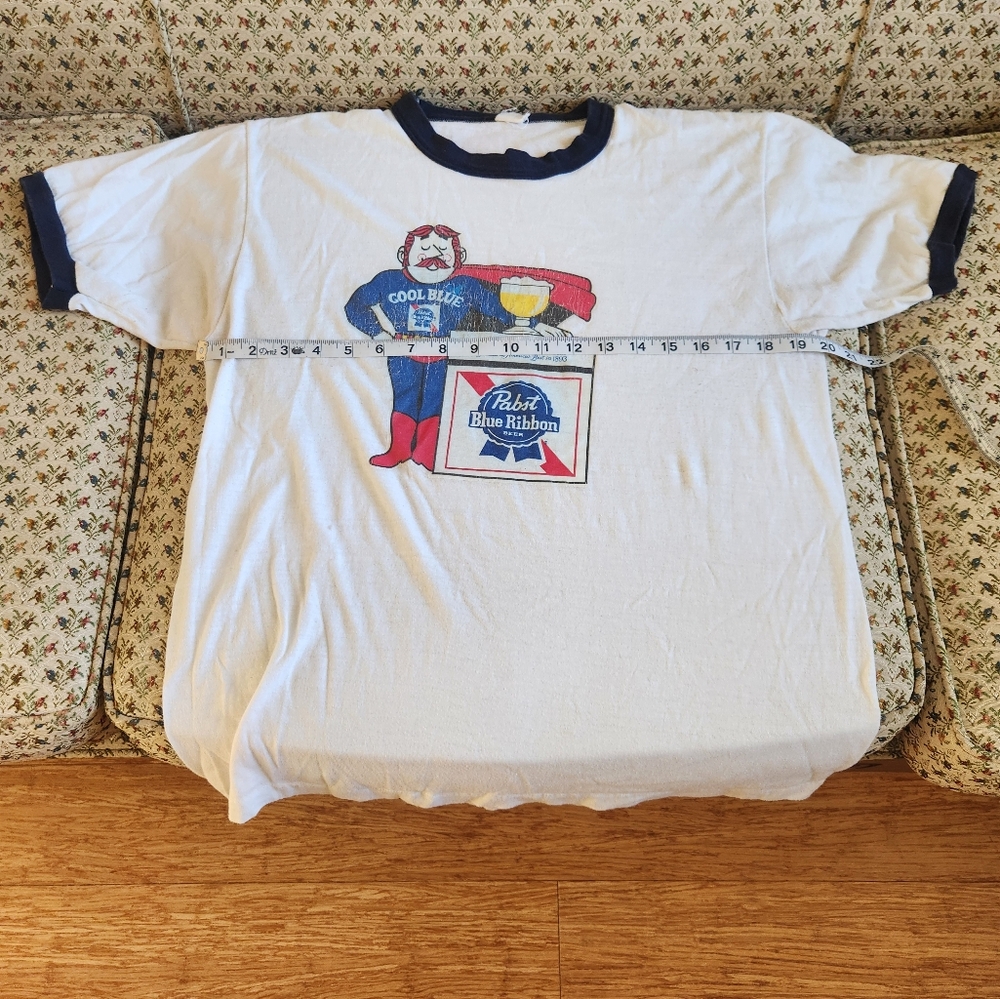 Vintage PBR Ringer Tee